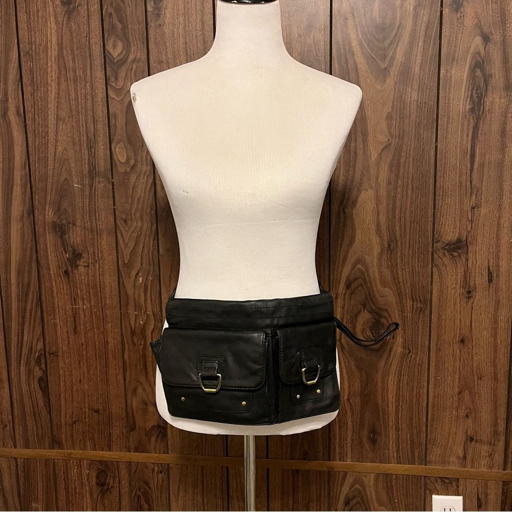 Leather Photography Waist Bag / Card Holder by Gobee for Weddings, Events, trips